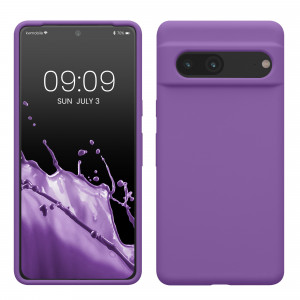 Husa kwmobile pentru Google Pixel 7, Silicon, Violet, 59451.221 - Img 1