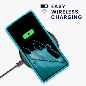 Husa Kwmobile pentru Google Pixel 7a, Albastru deschis, Silicon, KWM000019YE025C - Img 6