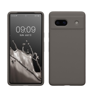 Husa Kwmobile pentru Google Pixel 7a, Gri, Silicon, KWM000019YE021C - Img 1