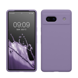 Husa Kwmobile pentru Google Pixel 7a, Mov, Silicon, KWM000019YE041C - Img 1