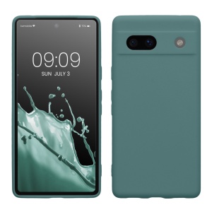 Husa Kwmobile pentru Google Pixel 7a, Verde deschis, Silicon, 61598.207 - Img 1