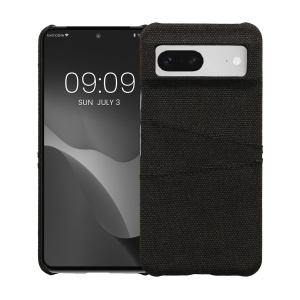 Husa Kwmobile pentru Google Pixel 8, Gri inchis, Textil/Plastic, 61883.19 - Img 2