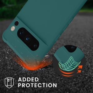 Husa Kwmobile pentru Google Pixel 8 Pro, Verde inchis, Silicon, KWM0000208U005C - Img 6