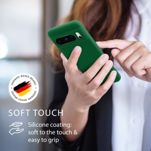 Husa Kwmobile pentru Google Pixel 8 Pro, Verde, Silicon, KWM0000208G045C - Img 4