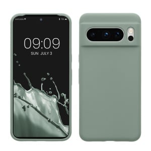 Husa Kwmobile pentru Google Pixel 8 Pro, Verde, Silicon, KWM0000208G048C - Img 1