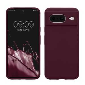 Husa Kwmobile pentru Google Pixel 8, Visiniu, Silicon, KWM000020JF007C - Img 1