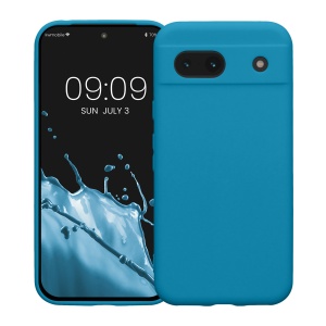 Husa Kwmobile pentru Google Pixel 8a, Albastru, Silicon, KWM000020KU025C - Img 2