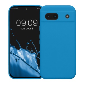 Husa Kwmobile pentru Google Pixel 8a, Albastru, Silicon, KWM000020KU029C - Img 2