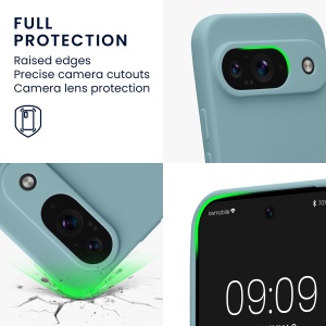 Husa Kwmobile pentru Google Pixel 9, Verde, Silicon, KWM000020PG014C - Img 4