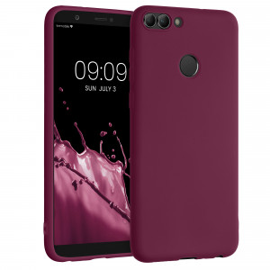 Husa Kwmobile pentru Huawei Enjoy 7s/P Smart (2017), Silicon, Violet, 44124.187 - Img 1