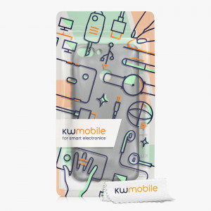 Husa kwmobile pentru Huawei P Smart (2017), Silicon, Gri, 44431.232 - Img 3