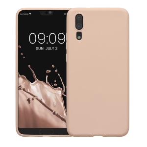 Husa Kwmobile pentru Huawei P20, Crem, Silicon, KWM000008PX012C - Img 2