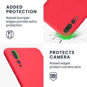 Husa Kwmobile pentru Huawei P20 Pro, Roz, Silicon, KWM000008PZ021C - Img 4