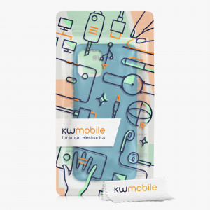 Husa Kwmobile pentru Motorola Edge 20 Lite, Silicon, Albastru, 56068.224 - Img 7