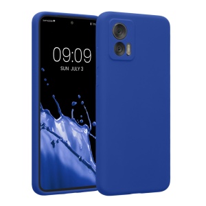 Husa Kwmobile pentru Motorola Edge 30 Neo, Albastru, Silicon, 61043.134 - Img 1