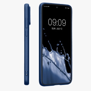 Husa Kwmobile pentru Motorola Edge 30 Neo, Albastru, Silicon, KWM0000201J004C - Img 4