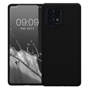 Husa Kwmobile pentru Motorola Edge 40 Pro/Edge Plus (2023), Negru, Silicon, 61344.01 - Img 2