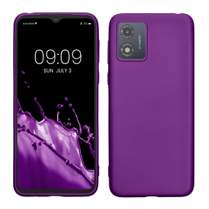 Husa Kwmobile pentru Motorola Moto E13, Violet, Silicon, KWM000022OW002C - Img 1