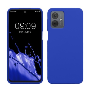 Husa Kwmobile pentru Motorola Moto G14, Albastru, Silicon, KWM000022ND009C - Img 1