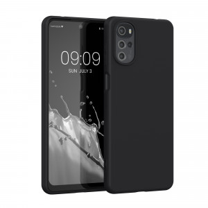 Husa Kwmobile pentru Motorola Moto G22, Silicon, Negru, 58208.47 - Img 1