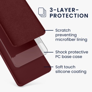 Husa Kwmobile pentru OnePlus 6T, Violet, Silicon, KWM000009BL038C - Img 5