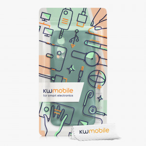 Husa kwmobile pentru OnePlus Nord 2 5G, Silicon, Verde, 56070.171 - Img 6