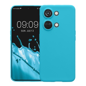 Husa Kwmobile pentru OnePlus Nord 3 5G, Albastru deschis, Silicon, KWM0000204U009C - Img 2