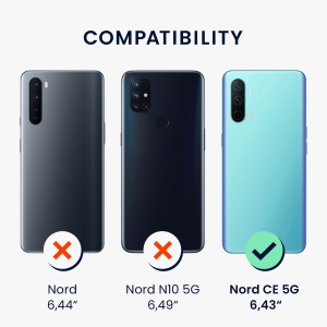 Husa Kwmobile pentru OnePlus Nord CE 5G, Verde deschis, Silicon, KWM000013HO014C - Img 6