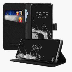 Husa Kwmobile pentru OnePlus Nord CE4 Lite, Negru, Textil/Silicon, KWM000022VB001C - Img 3