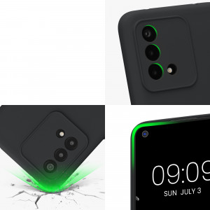 Husa Kwmobile pentru OPPO A74, Silicon, Negru, 58907.47 - Img 8