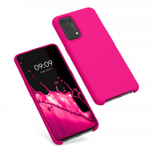 Husa Kwmobile pentru OPPO Find X3 Lite, Silicon, Roz, 55201.77 - Img 2