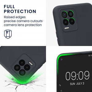 Husa Kwmobile pentru Realme 8 (2021)/8 Pro (2021), Silicon, Negru, 57573.47 - Img 4