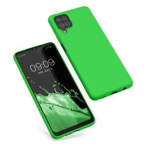Husa Kwmobile pentru Samsung Galaxy A12, Verde, Silicon, KWM000012BL059C - Img 2
