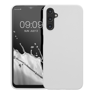 Husa Kwmobile pentru Samsung Galaxy A14 5G, Alb, Silicon, 61462.48 - Img 2