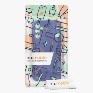 Husa Kwmobile pentru Samsung Galaxy A14 5G, Albastru, Silicon, KWM000018GD021C - Img 7