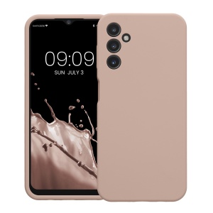 Husa Kwmobile pentru Samsung Galaxy A14 5G, Roz deschis, Silicon, 60808.52 - Img 2
