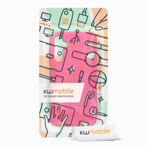 Husa Kwmobile pentru Samsung Galaxy A15 5G, Roz, Silicon, KWM000021MF004C - Img 7