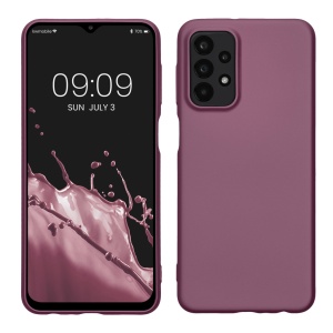 Husa Kwmobile pentru Samsung Galaxy A23/Galaxy A23 5G, Albastru, Silicon, 57955.23 - Img 1