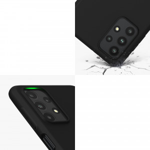 Husa Kwmobile pentru Samsung Galaxy A23, Silicon, Negru, 57804.01 - Img 8