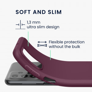 Husa Kwmobile pentru Samsung Galaxy A23, Silicon, Violet, 57804.187 - Img 3