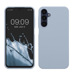Husa Kwmobile pentru Samsung Galaxy A25, Albastru deschis, Silicon, KWM000021MV003C - Img 1