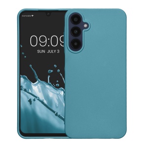 Husa Kwmobile pentru Samsung Galaxy A25, Albastru, Silicon, KWM000021MZ010C - Img 2