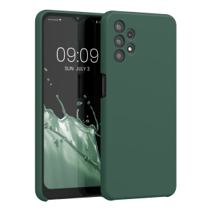 Husa Kwmobile pentru Samsung Galaxy A32 5G, Verde, Silicon, 54336.166 - Img 1