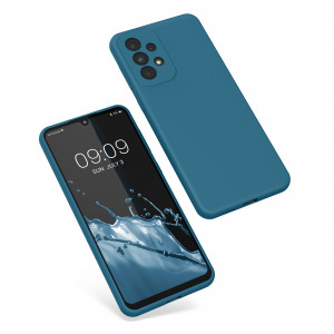 Husa Kwmobile pentru Samsung Galaxy A33 5G, Silicon, Verde, 57833.57 - Img 2