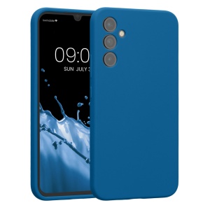 Husa Kwmobile pentru Samsung Galaxy A34 5G, Albastru, Silicon, 60807.228 - Img 1