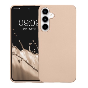 Husa Kwmobile pentru Samsung Galaxy A35, Auriu, Silicon, KWM000021PC005C - Img 2