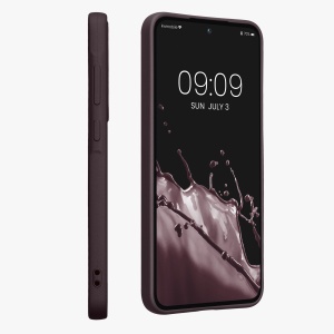 Husa Kwmobile pentru Samsung Galaxy A35, Visiniu, Silicon, KWM000021PC006C - Img 4