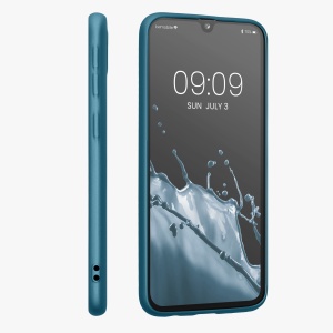 Husa Kwmobile pentru Samsung Galaxy A40, Albastru, Silicon, 48546.251 - Img 3