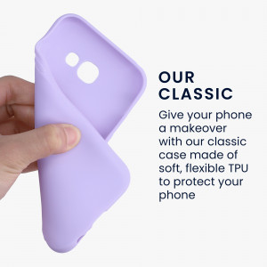 Husa Kwmobile pentru Samsung Galaxy A5 (2017), Silicon, Mov, 40717.108 - Img 4