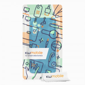 Husa Kwmobile pentru Samsung Galaxy A53 5G, Silicon, Albastru, 57835.224 - Img 7